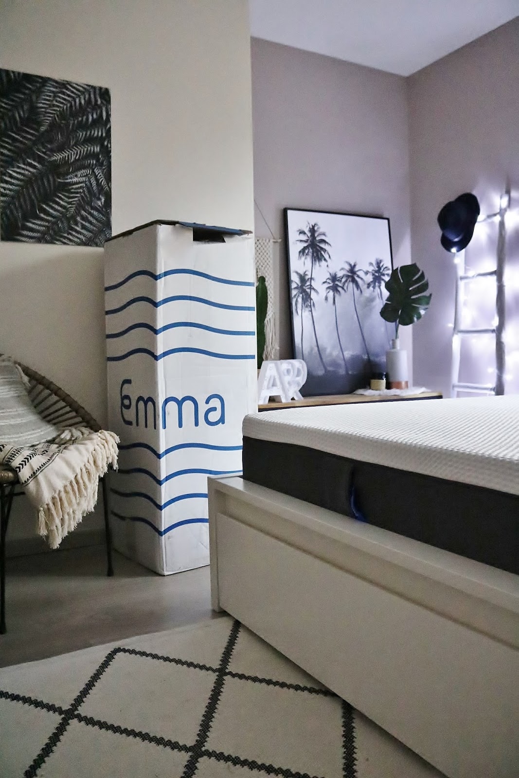 matelas-emma-pauline-dress-confort-memoire-de-forme-besancon-chambre-room-tour