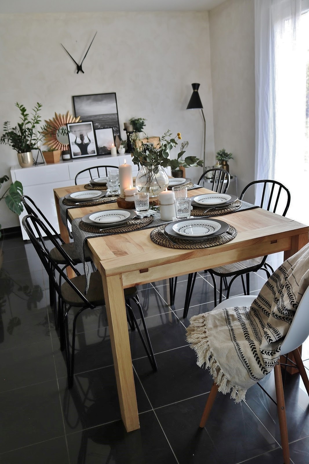 pauline-dress-blog-mode-deco-lifestyle-table-printemps-decoration-eucalyptus-tendance-2018-chemins-de-table-lanterne-boho-chic-boheme-vert-nature-plantes-besancon-fille