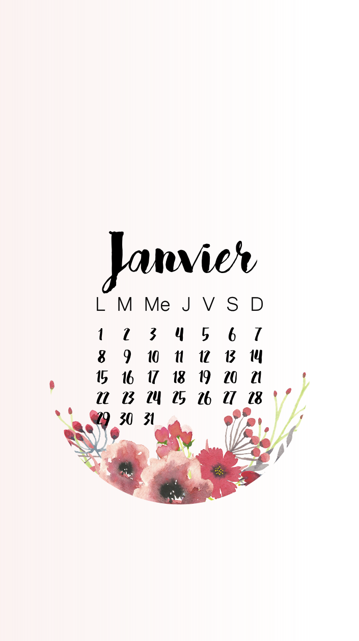 pauline-dress-fond-ecran-rose-pastel-aquarelle-jpeg-janvier-2018-wallpaper-telephone-iphone-january-calendrier